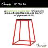 Champion Sports Welded Steel Plyo Box – 30″H