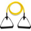 Champion Sports XP Resistance Tube Band – Extra Light, Yellow – Strength Training, Stretching, Rehab, Home Workout