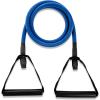 Champion Sports XP Resistance Tube Band – Heavy, Blue – Strength Training, Stretching, Rehab, Home Workout