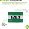 Champion Sports Youth Captain’s Arm Band, Green – Unisex Woven Elastic Nylon Captain Arm Bands for Soccer, Football, Basketball and More – Premium Team Sports Accessories for Kids