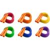 Champion Sports 16 Foot Licorice Jump Rope for Fitness, Assorted Colors – Speed Jump Ropes with Contoured Handles for Exercise, Cross Training, Boxing – Single Premium Skipping Rope for Kids, Adults(16 Feet)