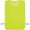 Champion Sports Deluxe Adult Mesh Pinnie, Neon Yellow – 12 Pack