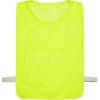 Champion Sports Deluxe Youth Mesh Pinnie, Neon Yellow – 12 Pack