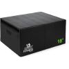 Champion Sports Foam Plyometric Box, Black – Durable Jump Boxes for Training with Handles, Hook and Loop Flaps – Stackable Plyo Box Jumps for Gym – Multiple Sizes(Single Box – 18″ (Black))