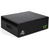 Champion Sports Foam Plyometric Box, Black – Durable Jump Boxes for Training with Handles, Hook and Loop Flaps – Stackable Plyo Box Jumps for Gym – Multiple Sizes(Single Box – 12″ (Black))