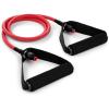 Champion Sports Resistance Tube Bands for Men and Women, Extra Light to Super Heavy Resistance – Durable Fitness Band for Strength Training, Stretching, Rehabilitation – Premium Home Workout Equipment(Red)