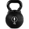 Champion Sports Rhino Kettlebell Rubber Weights, Black – Premium Strength Training Equipment – Multiple Weights(8 Pounds)
