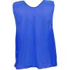 Champion Sports Solid Mesh Youth Practice Vest, Blue (Pack of 12)