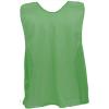 Champion Sports Solid Mesh Youth Practice Vest, Neon Green (Pack of 12)