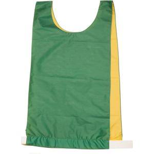 Champion Sports Adult Reversible Pinnie, Green/Yellow