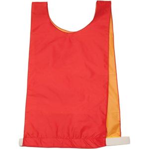 Champion Sports Adult Reversible Pinnie, Red/Yellow