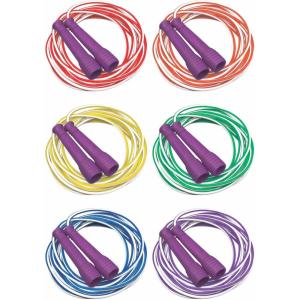 Champion Sports Deluxe XU Vinyl Jump Rope Set – in Multiple Lengths(16 Feet)