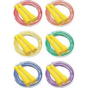 Champion Sports Deluxe XU Vinyl Jump Rope Set – in Multiple Lengths(8 Feet)