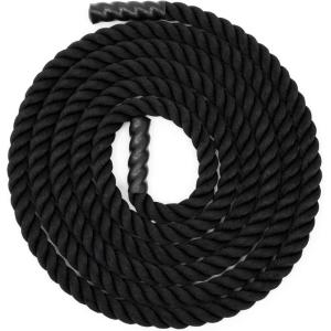 Champion Sports Heavy Training Rope: Rhino Poly Strength & Conditioning Heavy Gym Battle Ropes – Cardio, Cross Training, Weight Training & Crossfit(2″ x 30′)