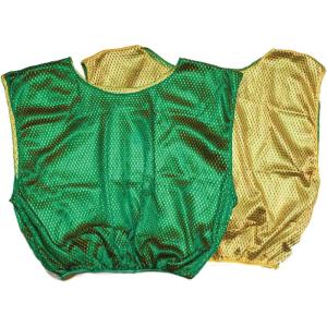 Champion Sports Reversible Mesh Adult Scrimmage Vest, Yellow/Green