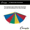 Champion Sports Multi-Colored Parachute(12-feet Diameter)