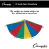 Champion Sports Multi-Colored Parachute(12-feet Diameter)