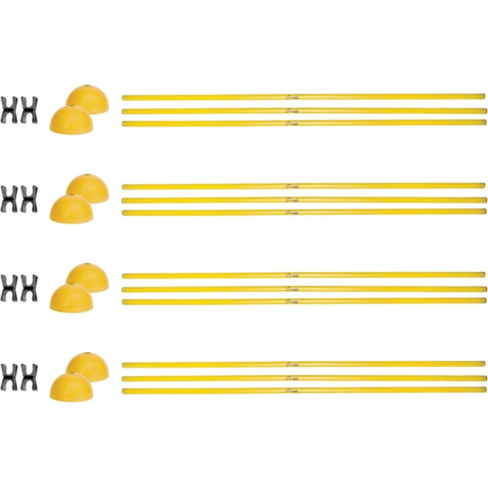 image:imageChampion Sports Agility Training Pole amp Hurdle Sets Speed Footwork amp Coordination Drills IndoorOutdoor PVC PolesAgility Pole Hurdle Set