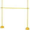 Champion Sports Agility Training Pole & Hurdle Sets – Speed, Footwork & Coordination Drills, Indoor/Outdoor PVC Poles(Agility Pole Hurdle Set)