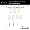 Champion SportsBadminton Rackets(Yellow)