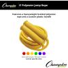Champion Barbell Yellow Handle Braided Jump Rope, 8-Feet