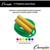 Champion Barbell Yellow Handle Braided Jump Rope, 8-Feet